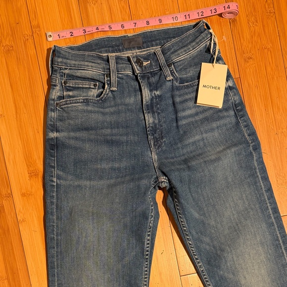 NWT MOTHER The Mid Rise Ankle Rider in Wish On A Star Size 25 - Picture 13 of 16